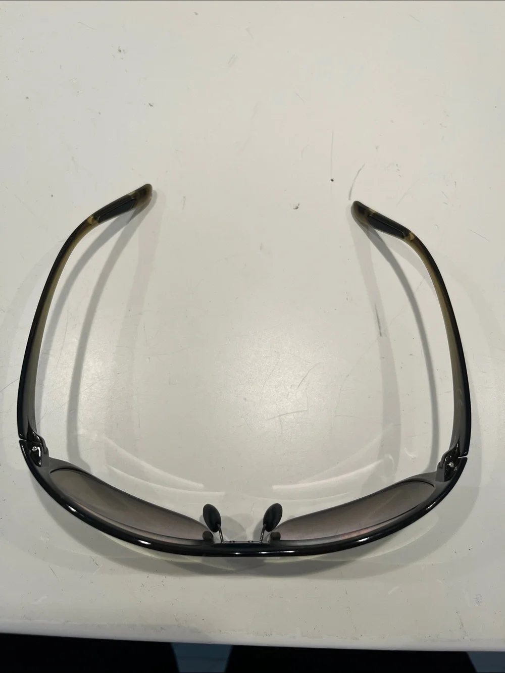 Maui Jim Twin Falls MJ417-15F Sunglasses Frame Only 63/18-128 Olive Tortoise